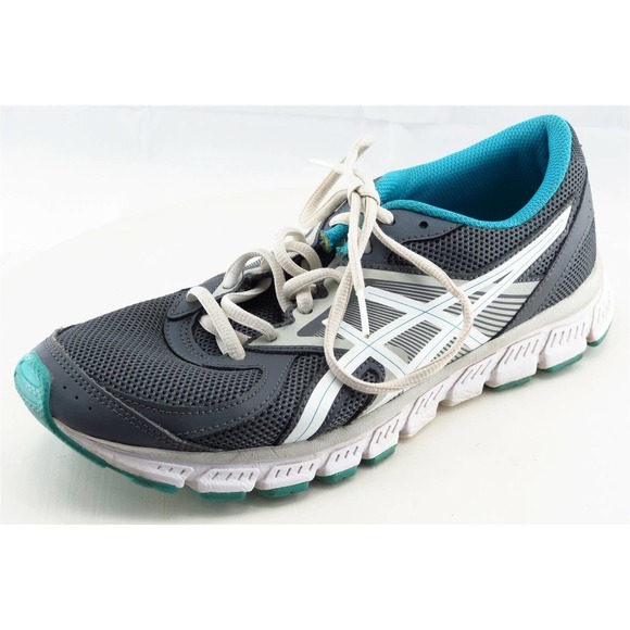Asics Renovate Size 8 M Gray Lace Up Running Fabric Shoes - Picture 1 of 7